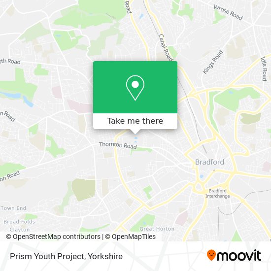 Prism Youth Project map