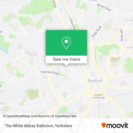 The White Abbey Ballroom map