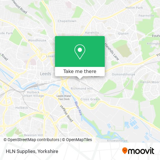 HLN Supplies map