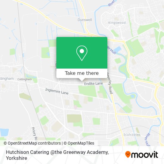 Hutchison Catering @the Greenway Academy map