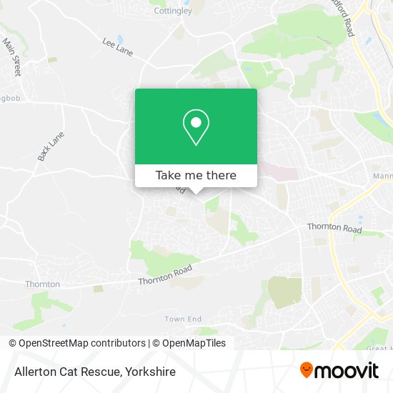 Allerton Cat Rescue map