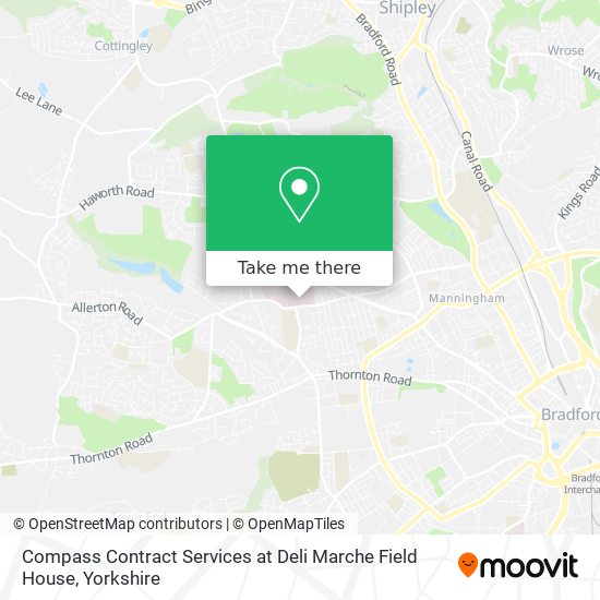 Compass Contract Services at Deli Marche Field House map
