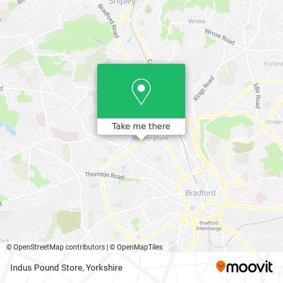 Indus Pound Store map