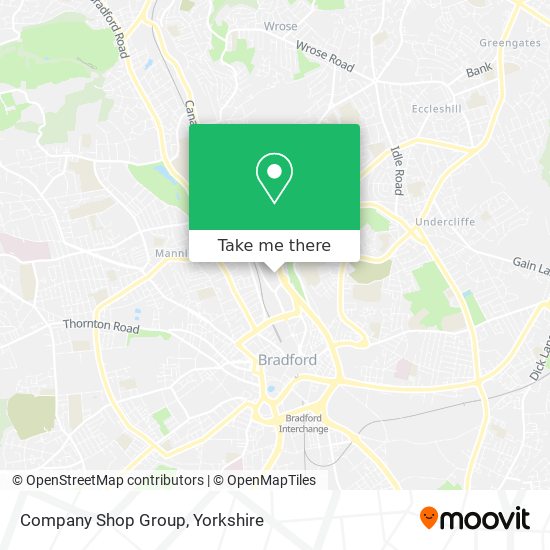 Company Shop Group map