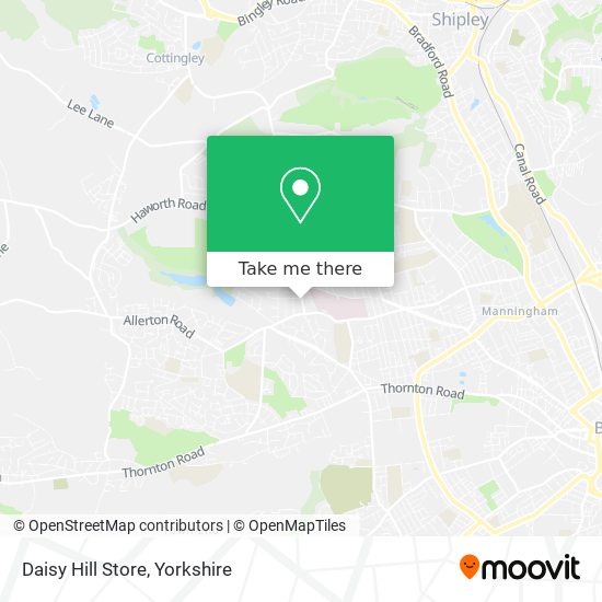 Daisy Hill Store map