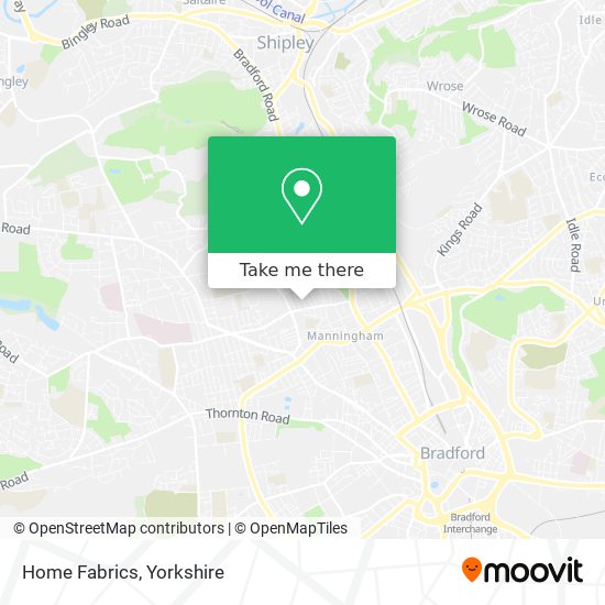 Home Fabrics map