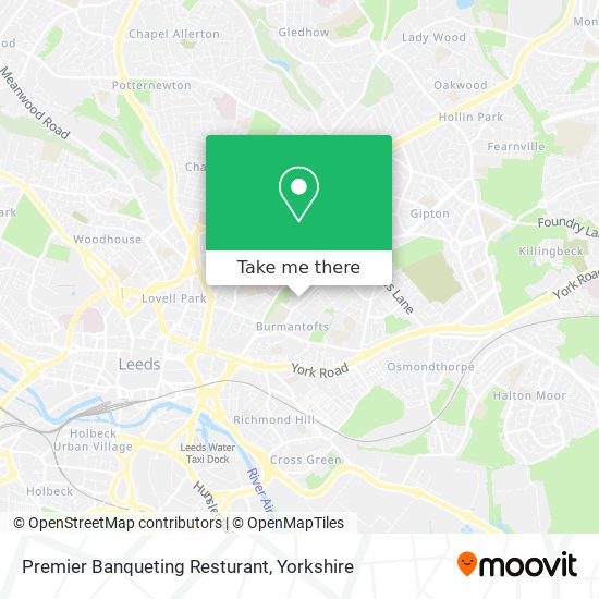 Premier Banqueting Resturant map