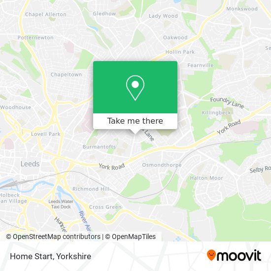 Home Start map