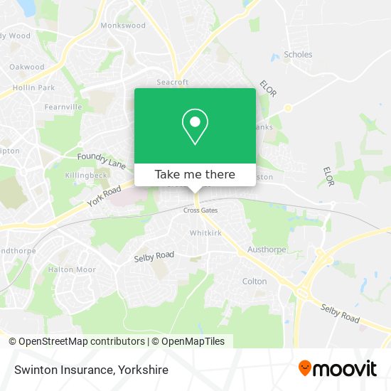 Swinton Insurance map
