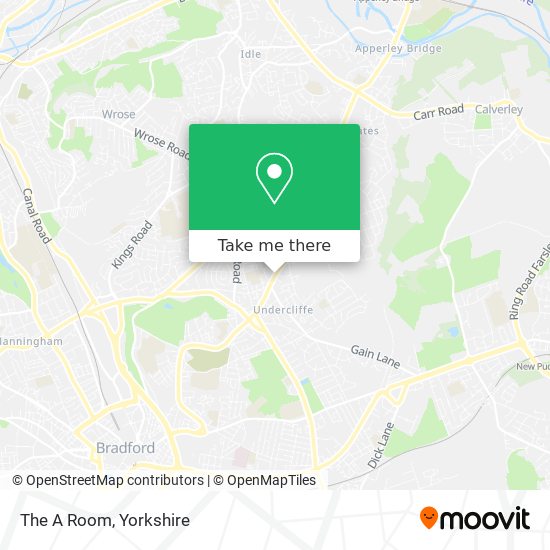 The A Room map