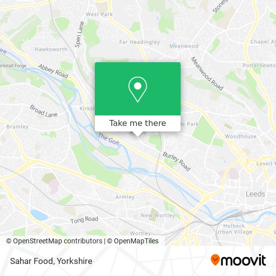 Sahar Food map