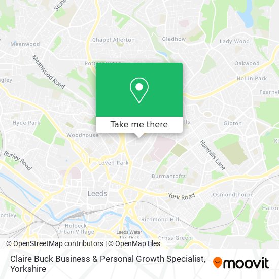 Claire Buck Business & Personal Growth Specialist map