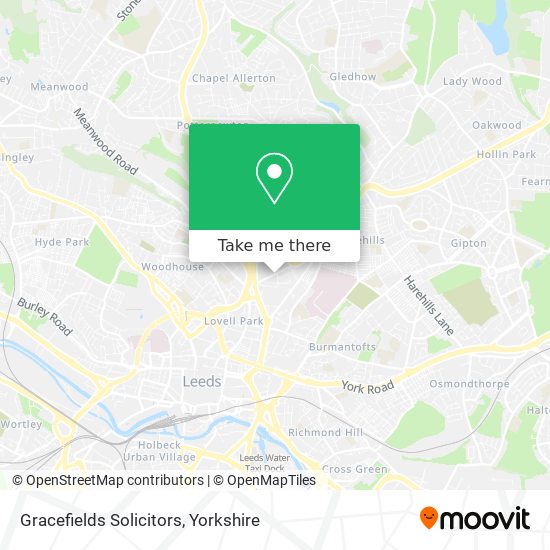 Gracefields Solicitors map