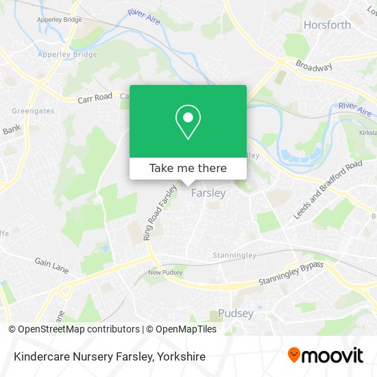 Kindercare Nursery Farsley map