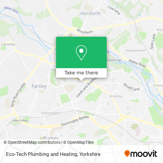 Eco-Tech Plumbing and Heating map