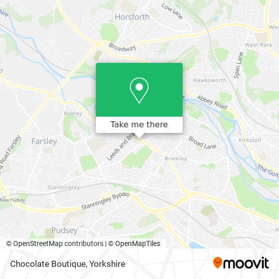 Chocolate Boutique map