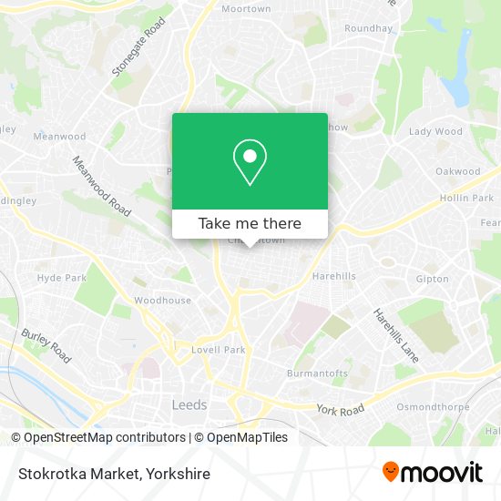 Stokrotka Market map