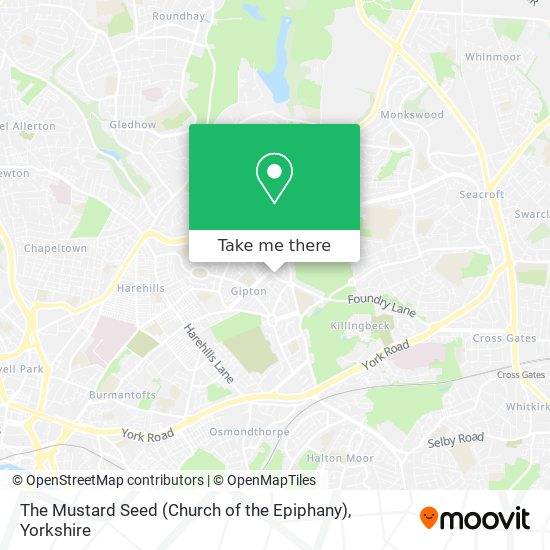 The Mustard Seed (Church of the Epiphany) map