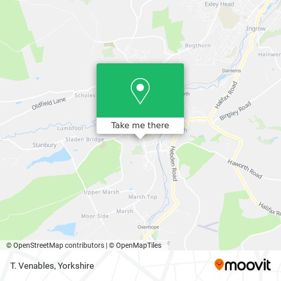 T. Venables map