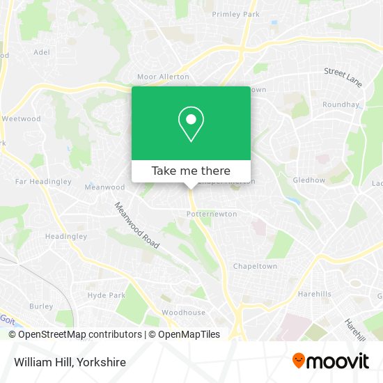 William Hill map