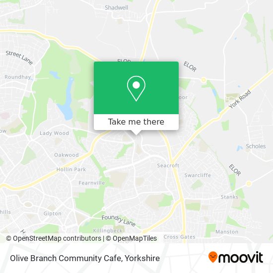Olive Branch Community Cafe map