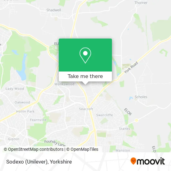 Sodexo (Unilever) map