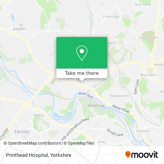 Printhead Hospital map