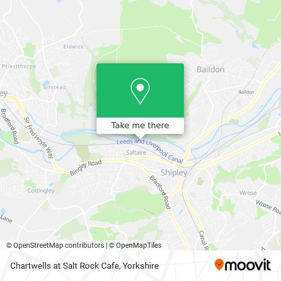 Chartwells at Salt Rock Cafe map