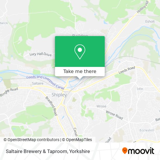 Saltaire Brewery & Taproom map