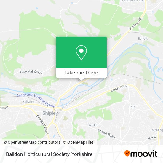 Baildon Horticultural Society map