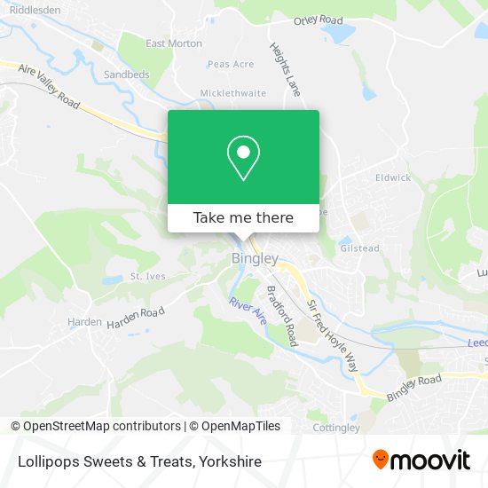 Lollipops Sweets & Treats map