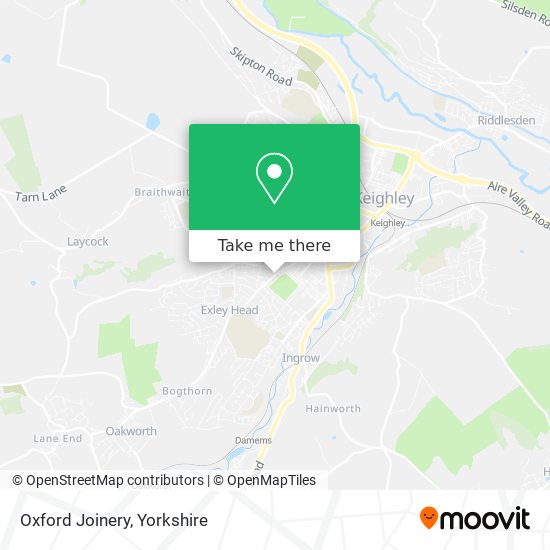 Oxford Joinery map