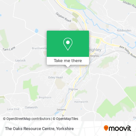 The Oaks Resource Centre map