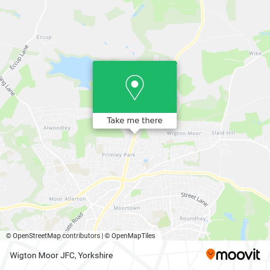 Wigton Moor JFC map