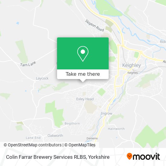Colin Farrar Brewery Services RLBS map