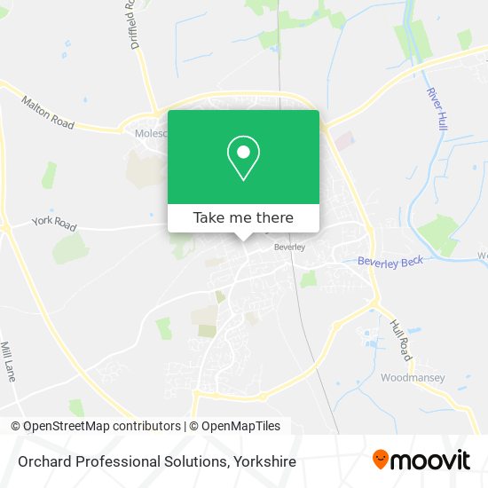 Orchard Professional Solutions map