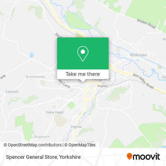 Spencer General Store map