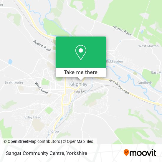 Sangat Community Centre map