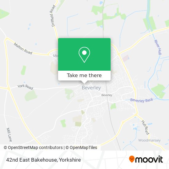 42nd East Bakehouse map