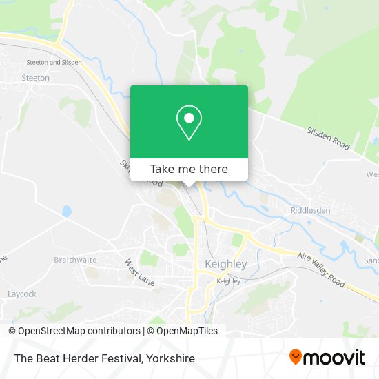 The Beat Herder Festival map