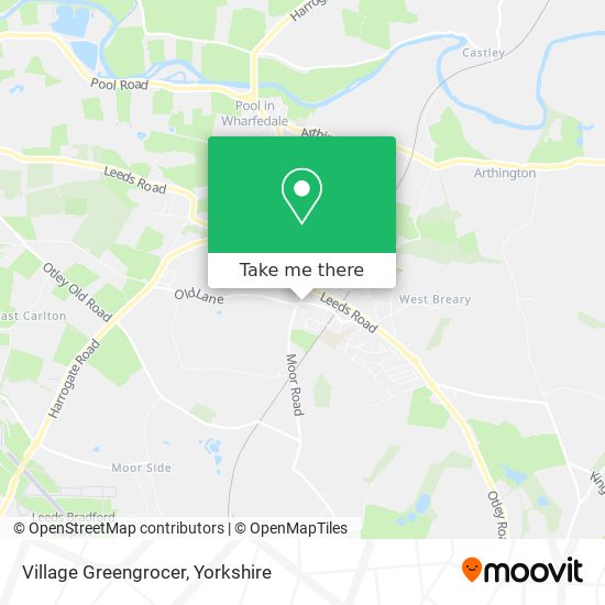 Village Greengrocer map
