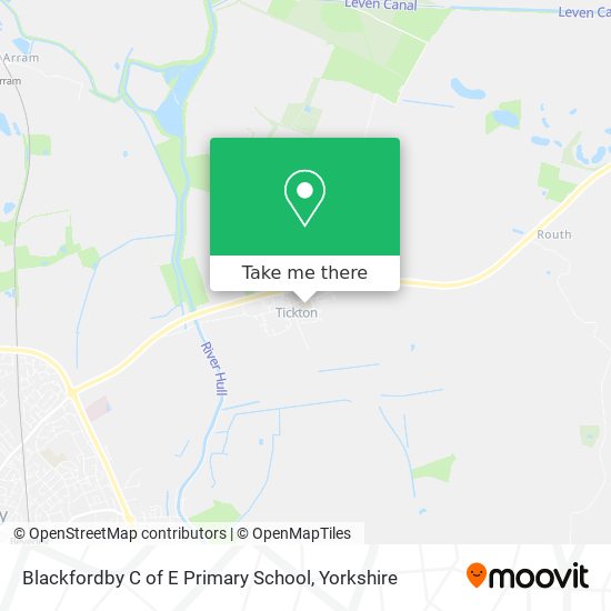 Blackfordby C of E Primary School map