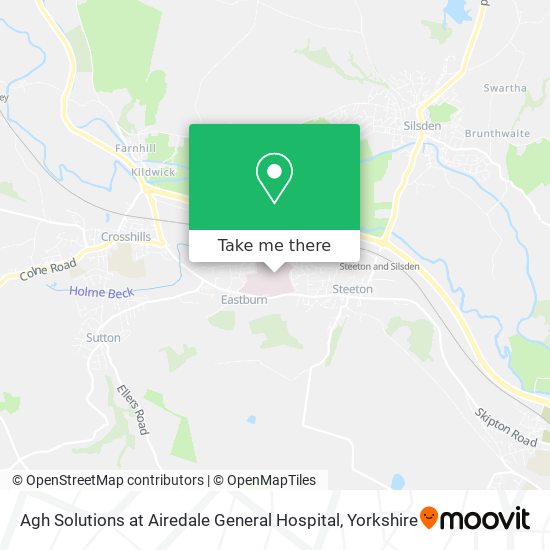 Agh Solutions at Airedale General Hospital map
