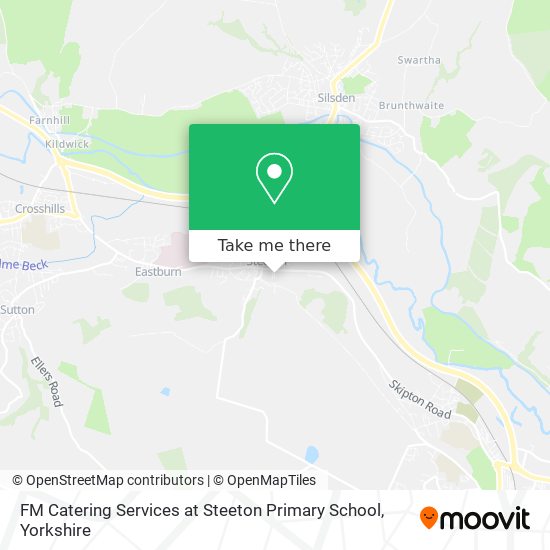 FM Catering Services at Steeton Primary School map