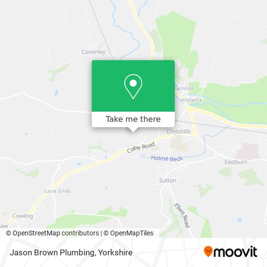 Jason Brown Plumbing map