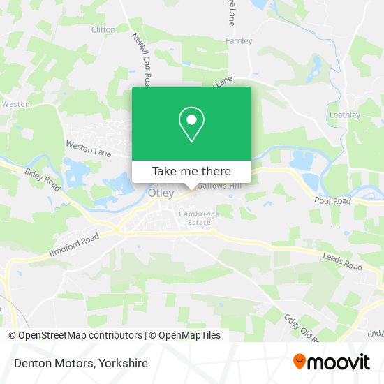 Denton Motors map