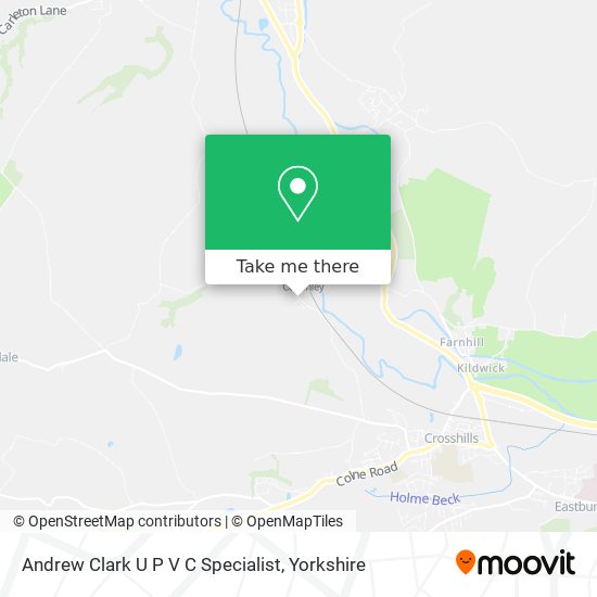 Andrew Clark U P V C Specialist map