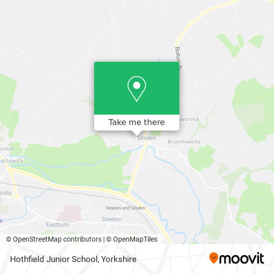 Hothfield Junior School map