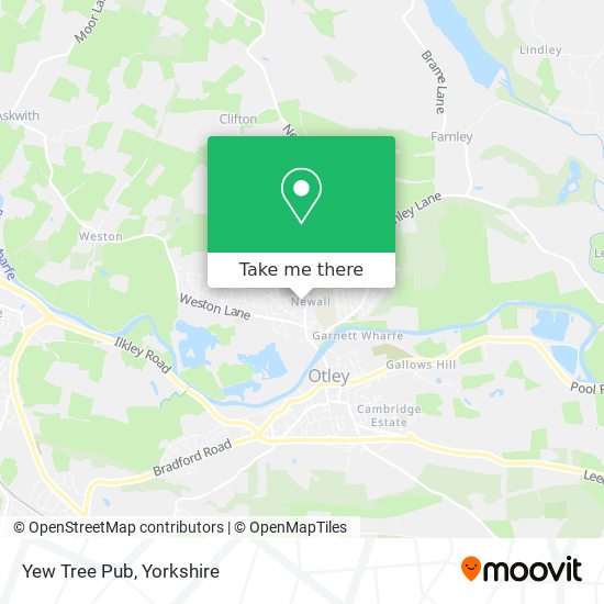 Yew Tree Pub map