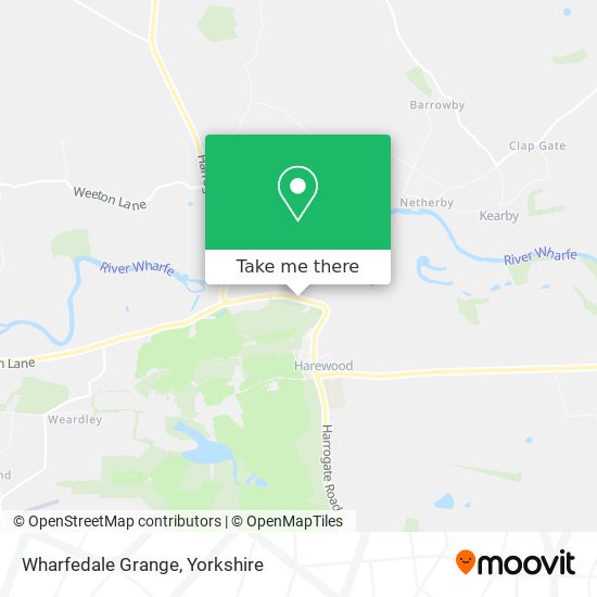 Wharfedale Grange map
